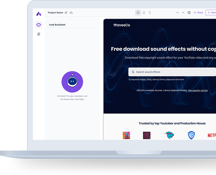 Icod.ai Dashboard Preview